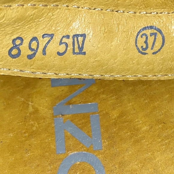 KENZO Junior Original Brown Leather Open Weave Monk Strap Sandals Sz 5.5US/37EU. - Picture 6 of 16